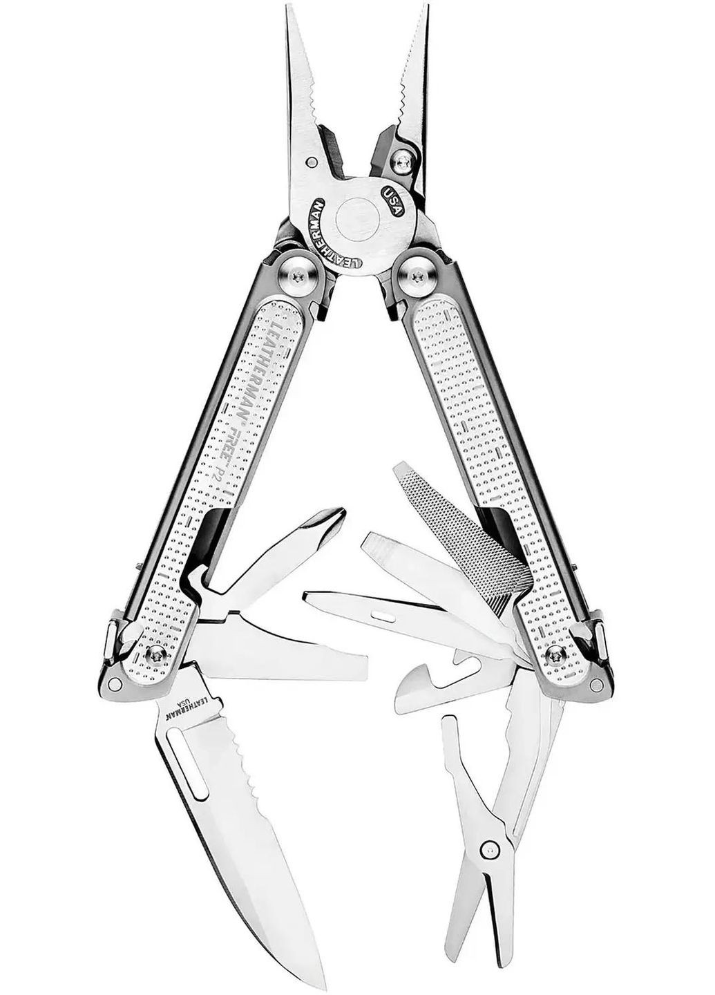 Мультитул 832638 Free P2 Silver + чехол Leatherman (362203069)