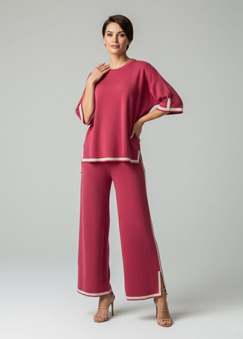 Женский летний брючный костюм KB-21 Number Nine (363261676)