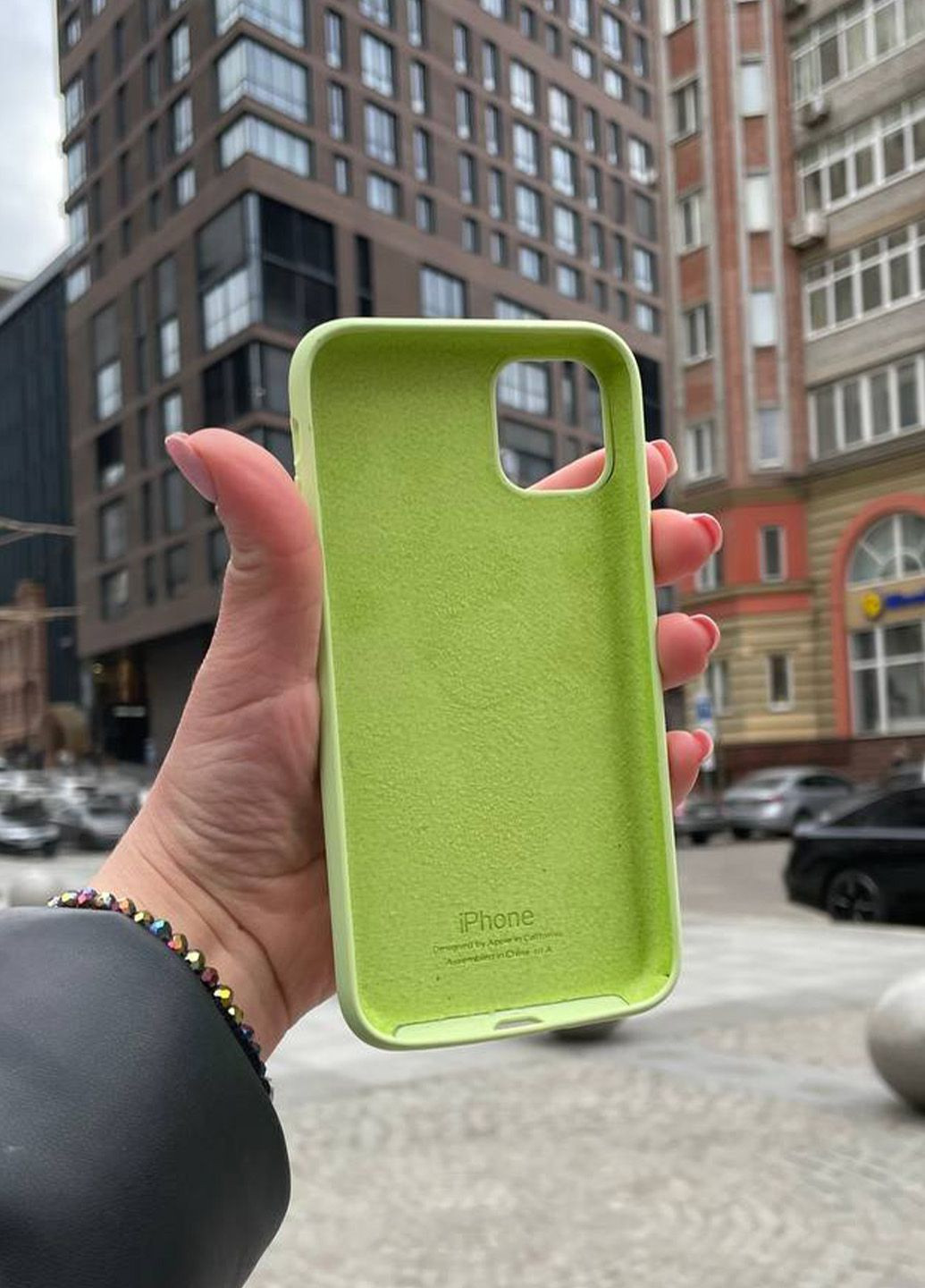 Чехол для iPhone 11 Pro Max зеленый Avacado Silicone Case силикон кейс No Brand (289754189)