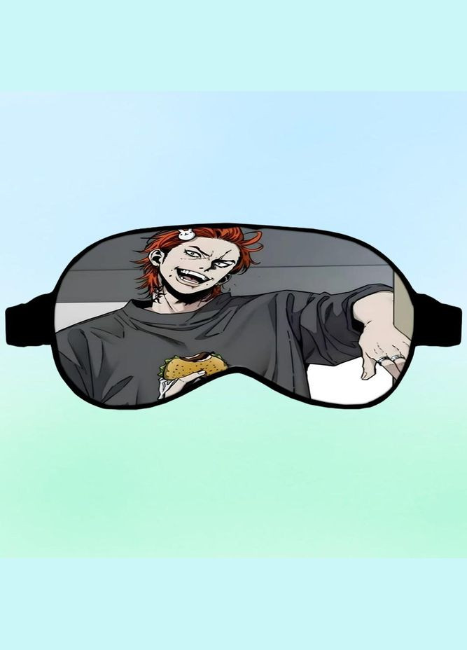 Маска для сна Аниме Витроломы #0004 черная No Brand (315044423)