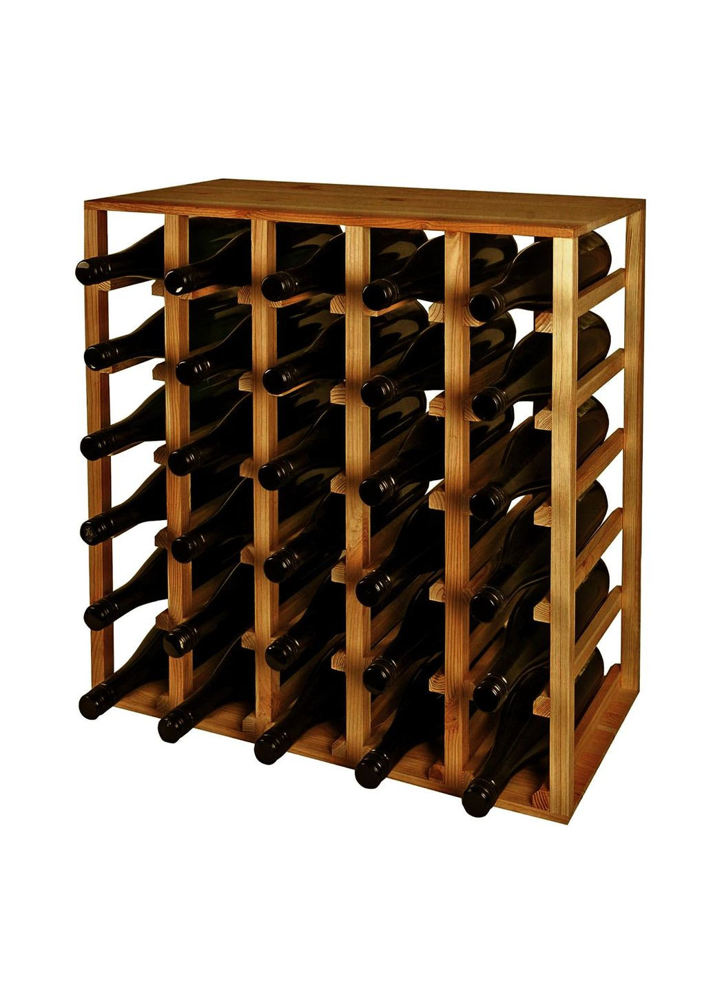 Настільна винна полиця Баріно сієна (ВПС-000105) No Brand (327846086)