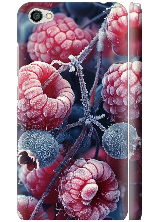 3D пластиковий матовий чохол 'Морозні ягоди' для Endorphone xiaomi redmi note 5a (285107620)
