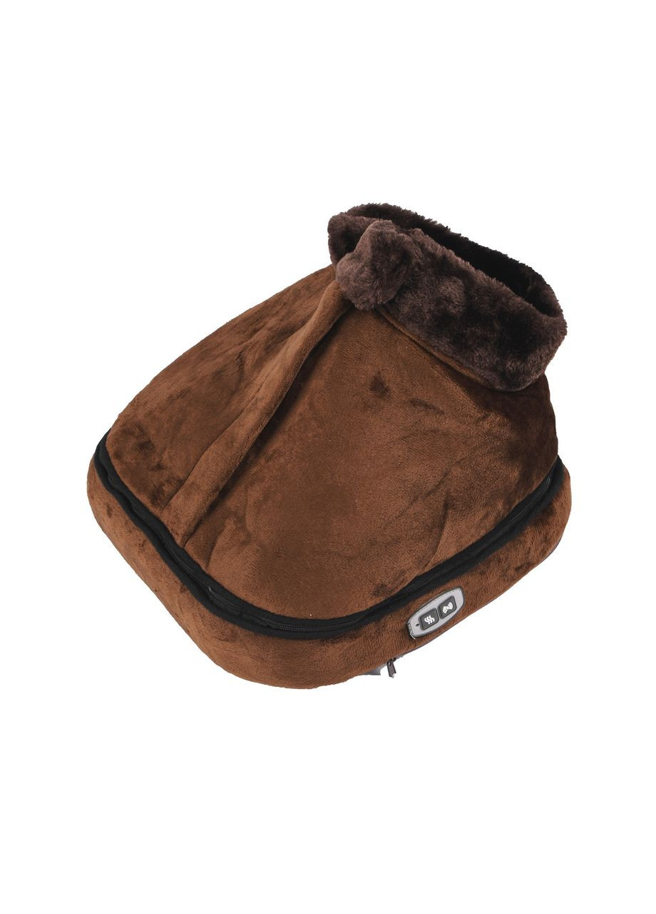 ВИБРОМАССАЖЕРГРЕЛКА ДЛЯ НОГ 2 В 1 С ЗАСТЕЖКОЙ Supretto (297442802)