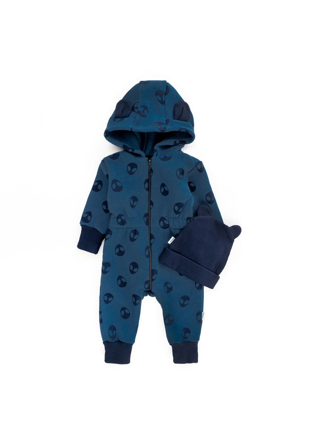 Мужчина на флисе с капюшоном и шапочкой Alien Синий dexter's (360071465)