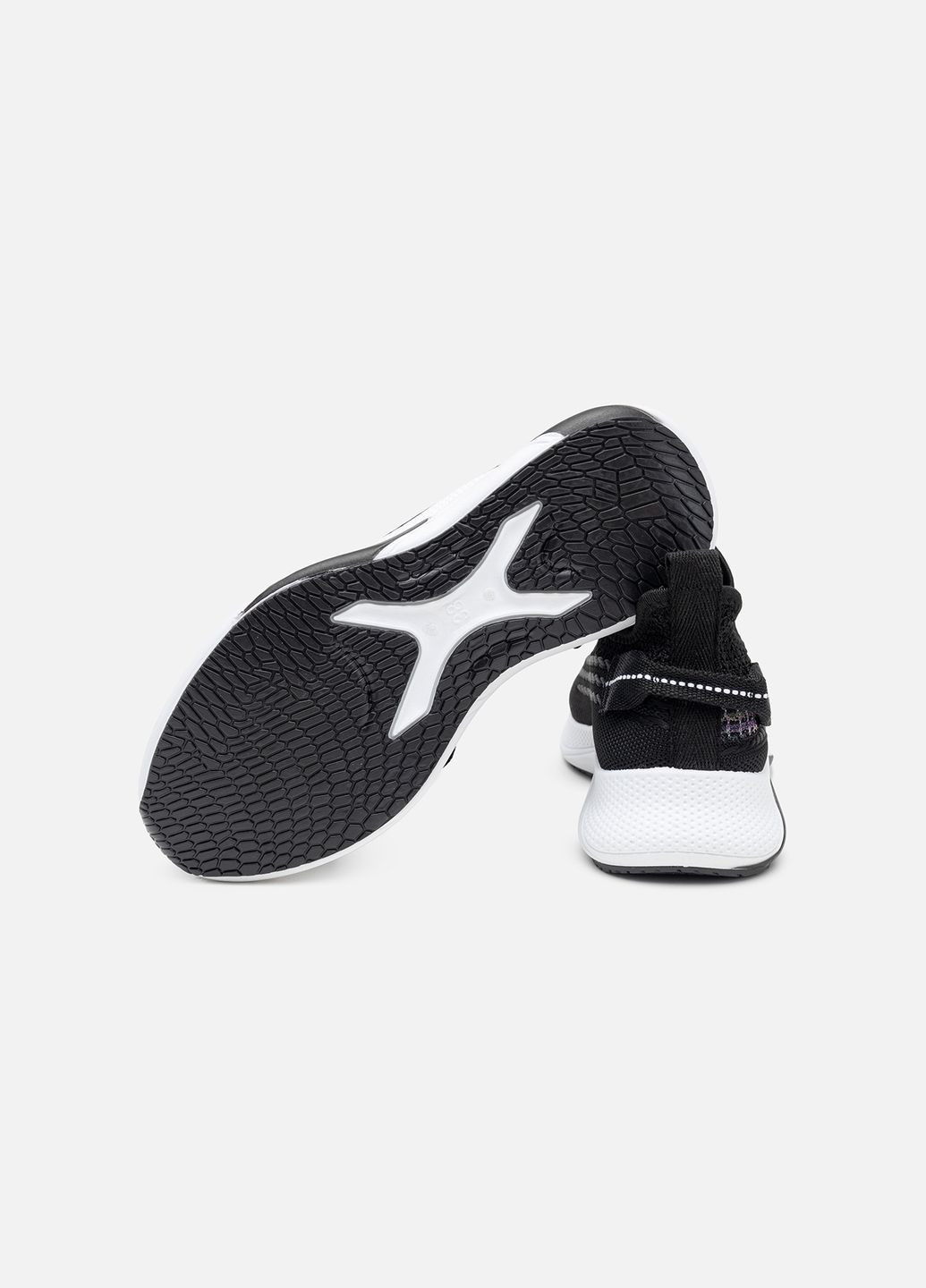 Черные женские кроссовки цвет черный цб-00232905 Yuki
