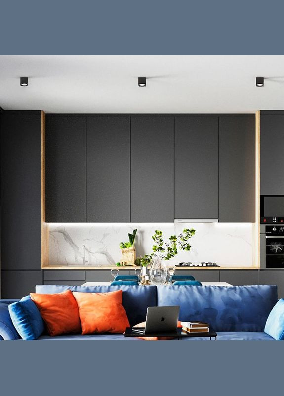 Точечное освещение INN-23269BK черный Valeso (305296205)