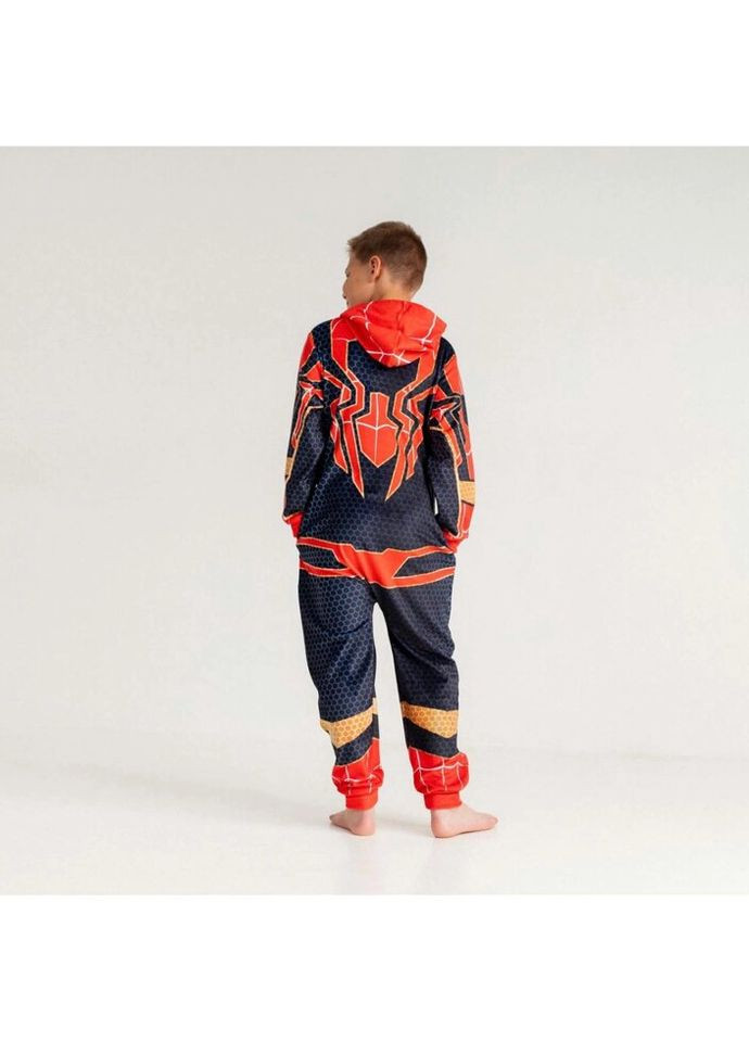 Кигуруми детское 3D Человек Паук 3811, 1, 128 16896 128, см FlexDress (324623279)