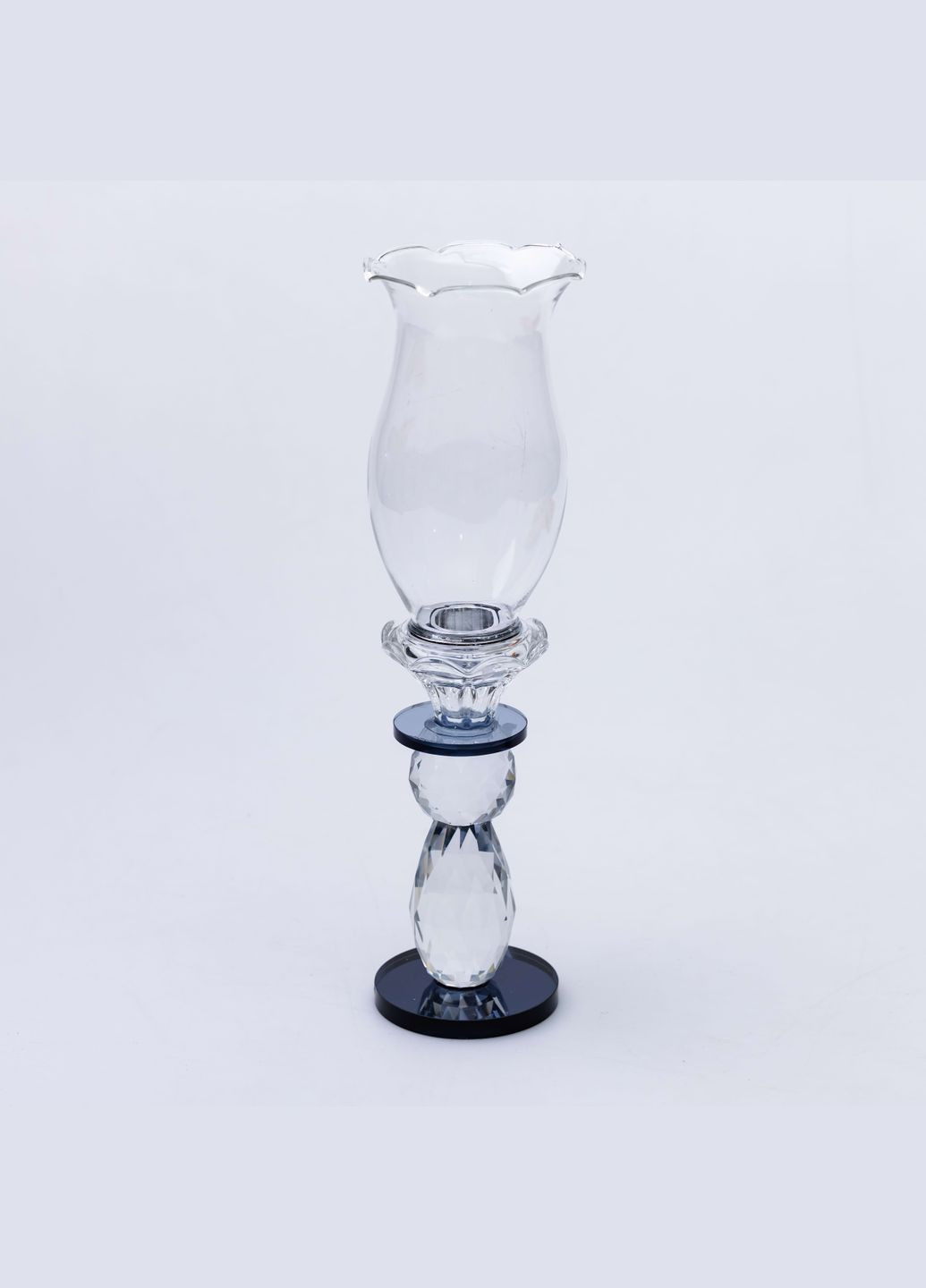 Подсвечник декоративный Fantasy стеклянный 29 см Yiwu (328088463)