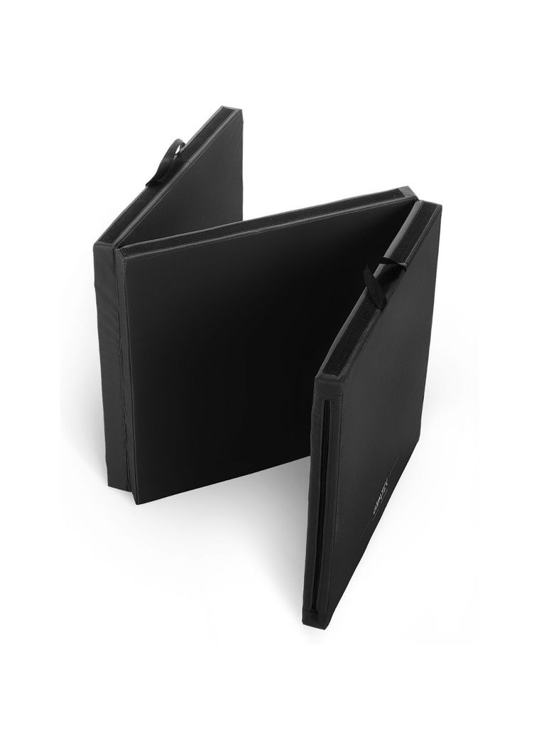 Мат гимнастический жесткий 5см с липучкой черный Gymtek (361952054)