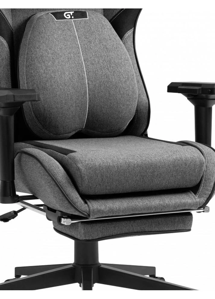 Кресло игровое X-2308 Gray/Black (X-2308 Fabric Gray/Black) GT Racer (391353160)