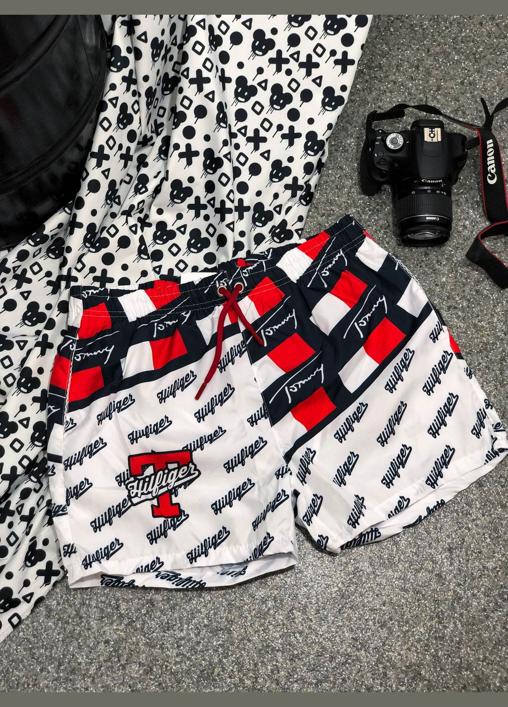 Білі чоловічі пляжні шорти No Brand (371168121)