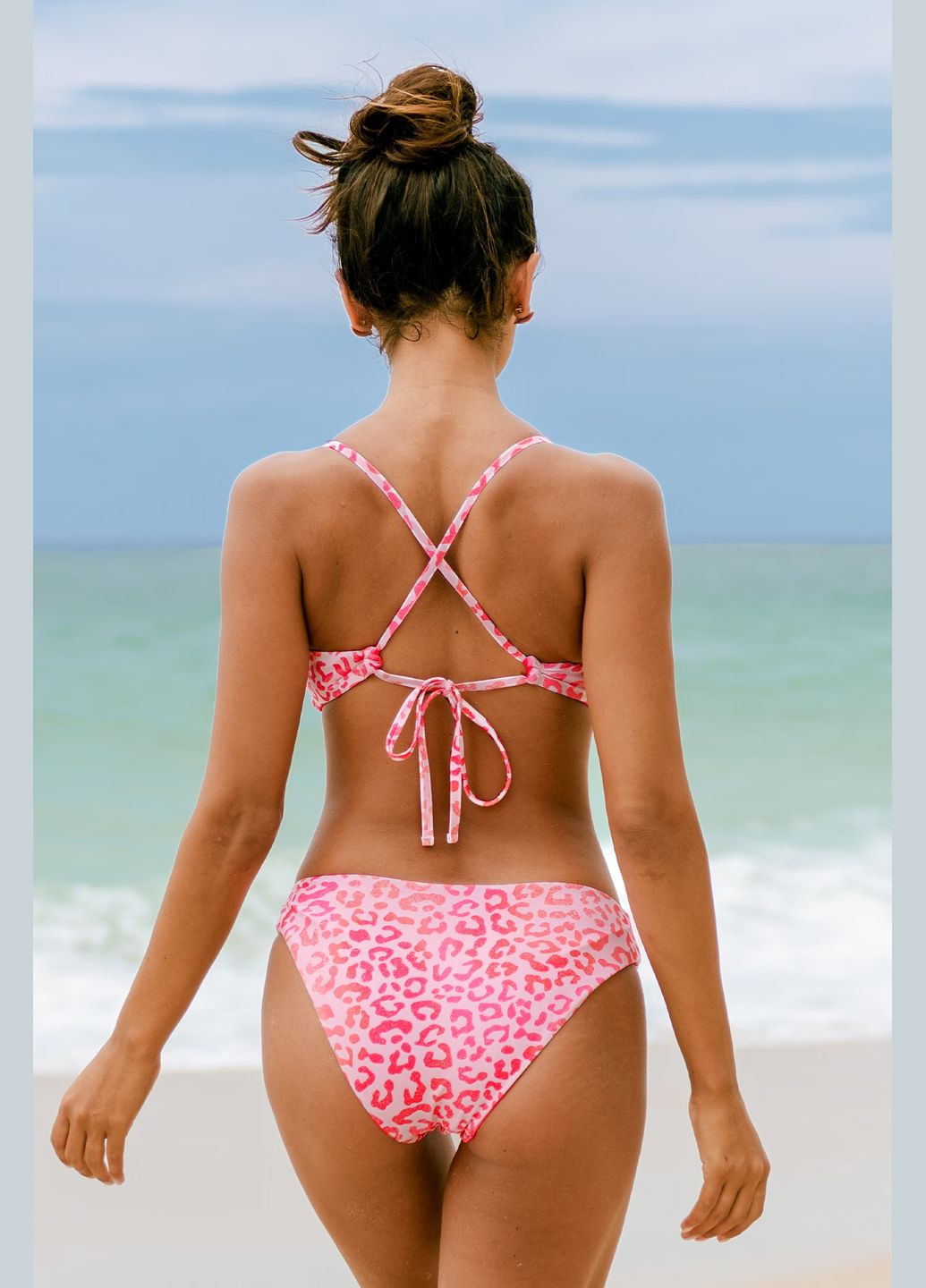 Цветные купальные трусики леопардовый CUPSHE