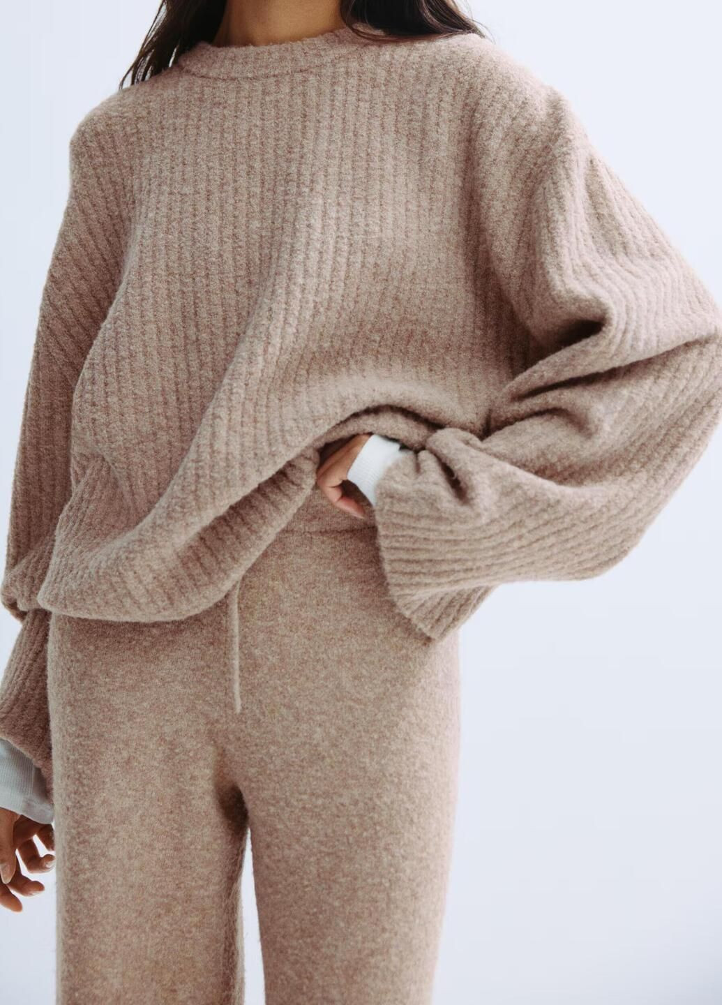 Темно-бежевий демісезонний светр H&M