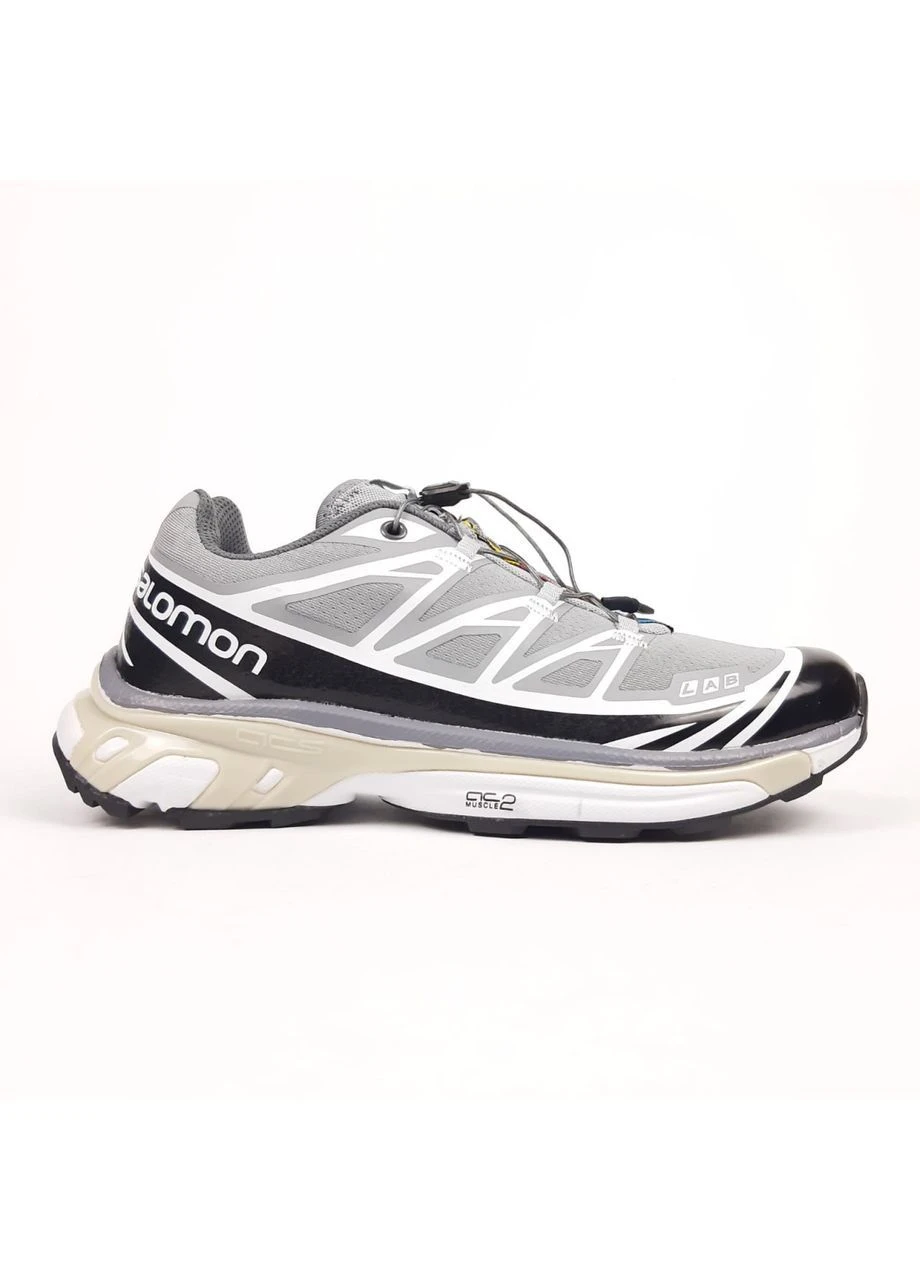 Світло-сірі кросівки чоловічі salomon демісезон No Brand XT-6 GTX