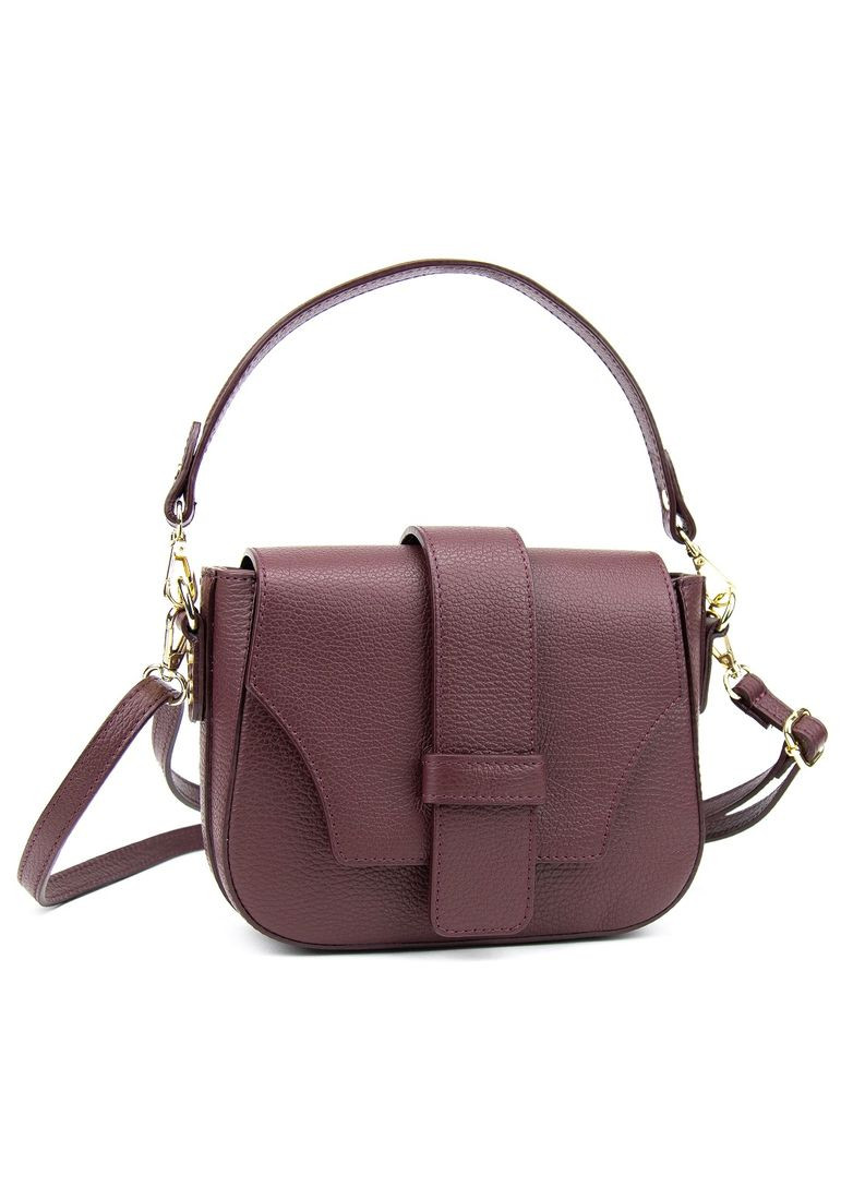 Елегантна шкіряна сумка жіноча крос боді Italy RoyalBag (307173523)