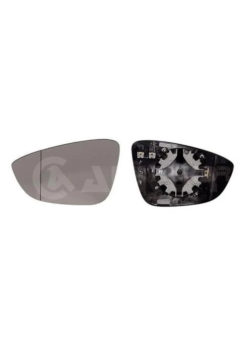 Вкладиш дзеркала лівий VW Jetta IV Beetle Scirocco III Passat B6-B7 Eos 08-19р Alkar (390296732)