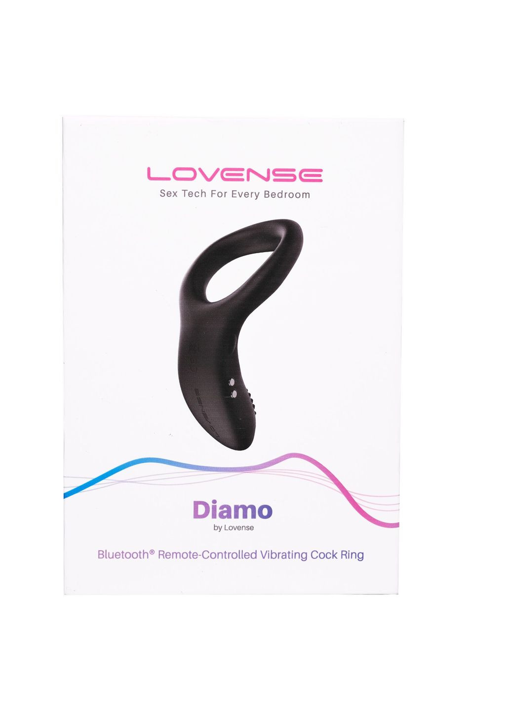 Смарт кольценасадка на член Diamo Cock Ring - CherryLove Lovense (282960558)