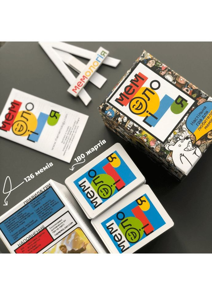 Игра настольная Мемология 0001MG с мольбертом подставкой No Brand (367184940)