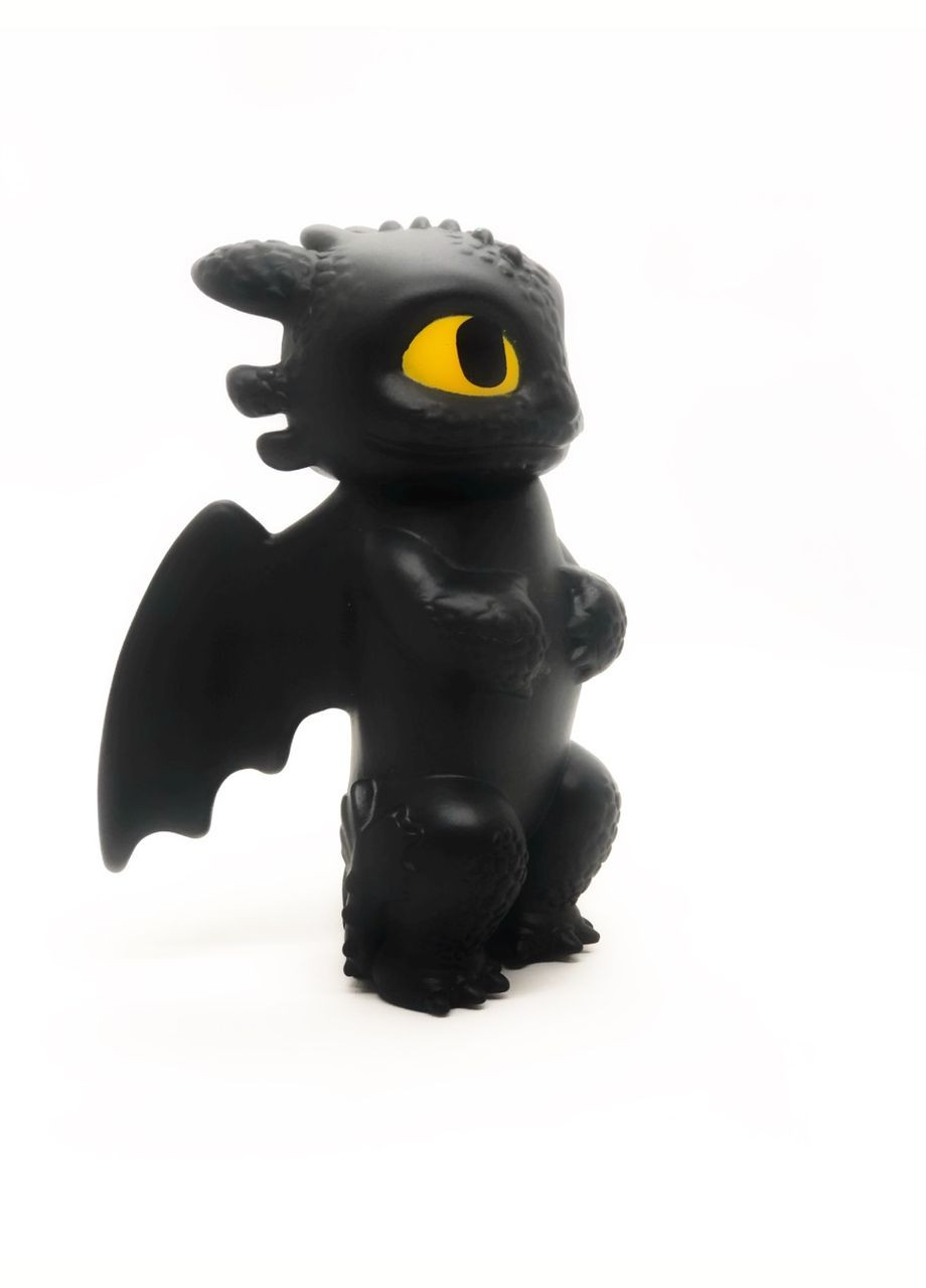 Как приручить дракона Черный беззубик игровая фигурка Black Toothless How to Train Your Dragon 12 см Shantou (280258387)
