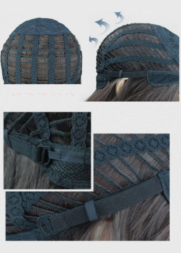 Жіноча перука каскад коричнева No Brand (307284959)