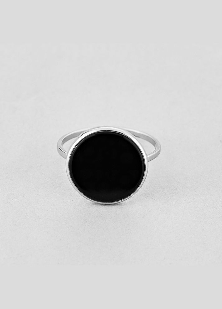 Кольцо Черная Любовь Minimal (278400239)