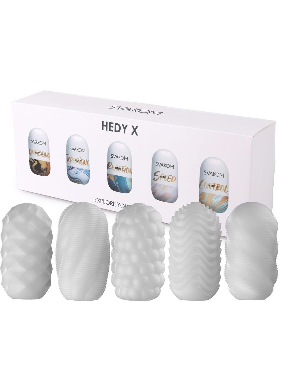 Набор яйц мастурбаторов Hedy X- Mixed Textures SO5099 Svakom (303881438)