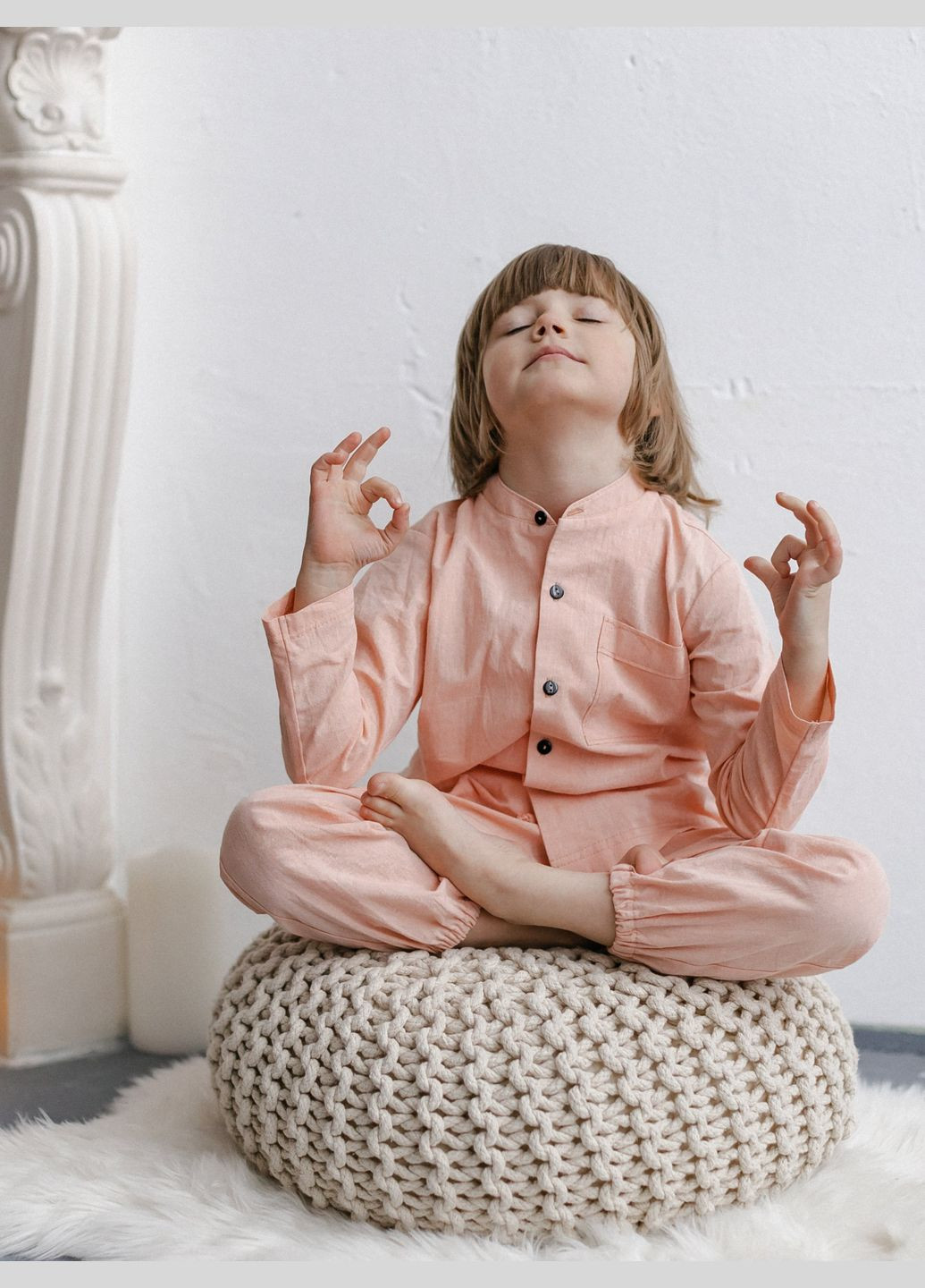 Рожева всесезон дитяча піжама apricot 2 роки (під замовлення) Leglo