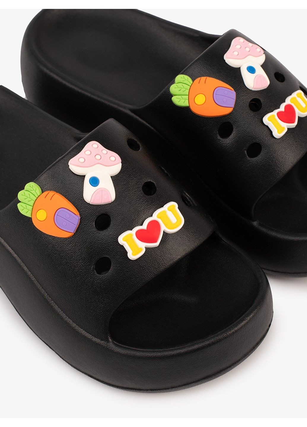 Черные женские шлепанцы 1100506 Buts