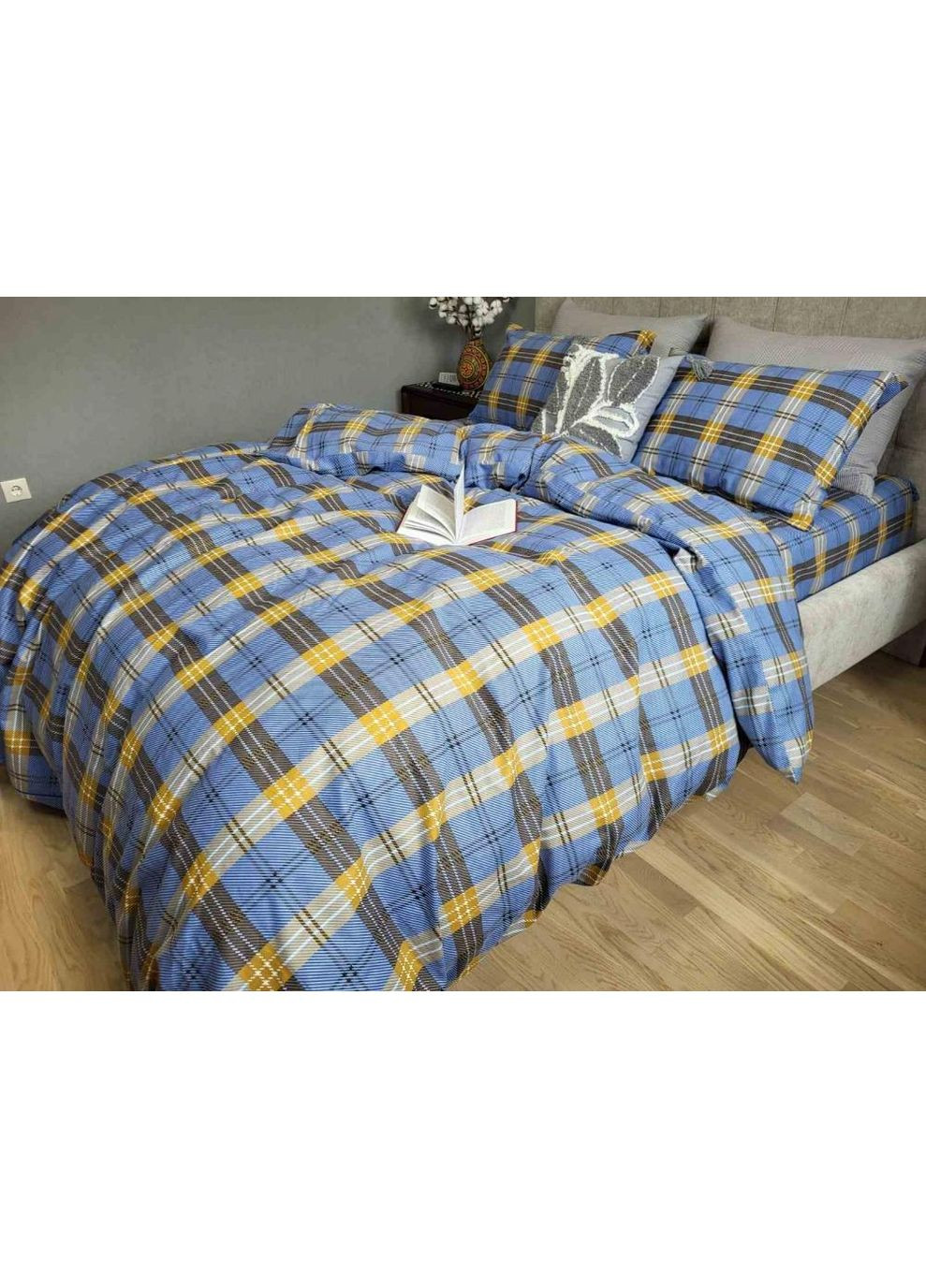 Постельное белье Виваро, фланель(байка) Полуторный размер, наволочки 70/70 No Brand (364215437)