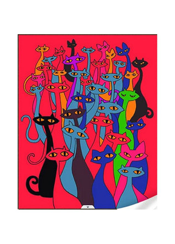 Алмазна мозаїка для дівчаток 7+ Казкові кошенята бавовняна для творчості см Strateg (362427851)