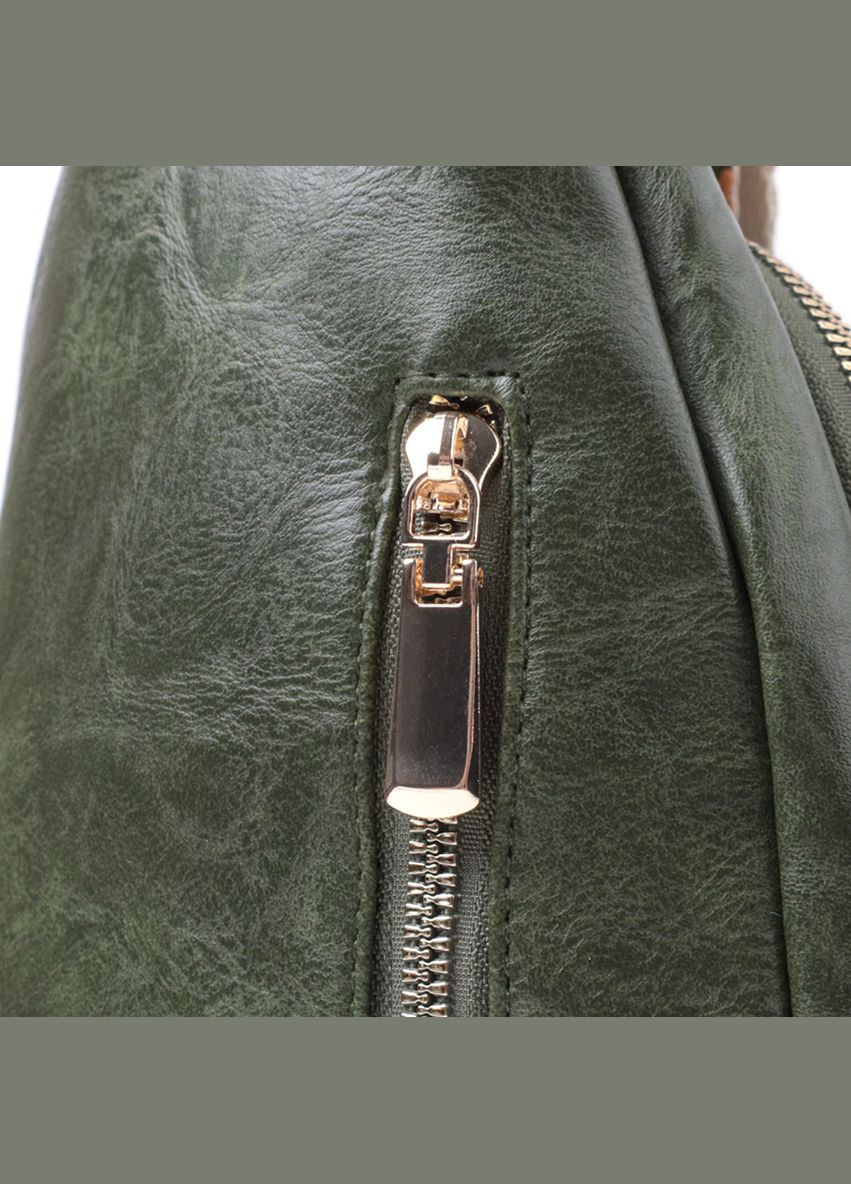 Сумка компактного розміру з однією лямкою через плече з гладкої екошкіри 22771 Vintage (304533803)