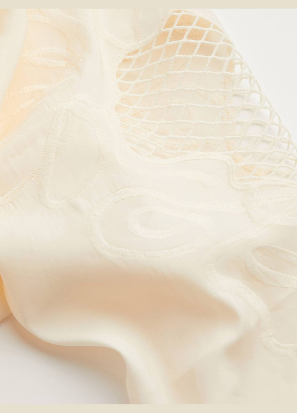 Молочна кежуал плаття, сукня H&M однотонна