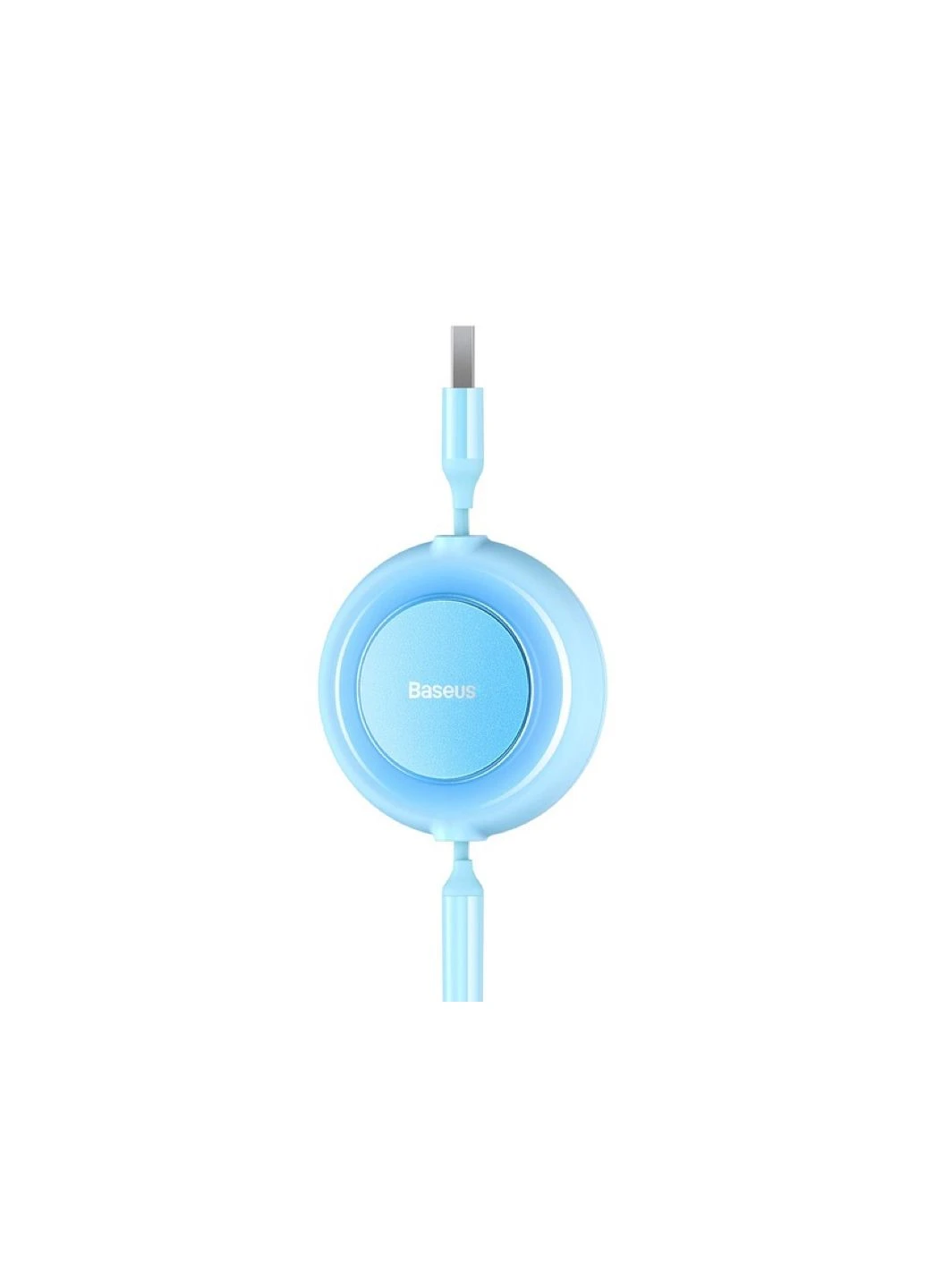 Кабель Bright Mirror 2 Series Retractable 3-in-1 Fast Charging Data Cable USB to M+L+C 3.5A 1.1m Sky Blue Baseus Bright Mirror One-for-three Retractable Data Cable (378307139)