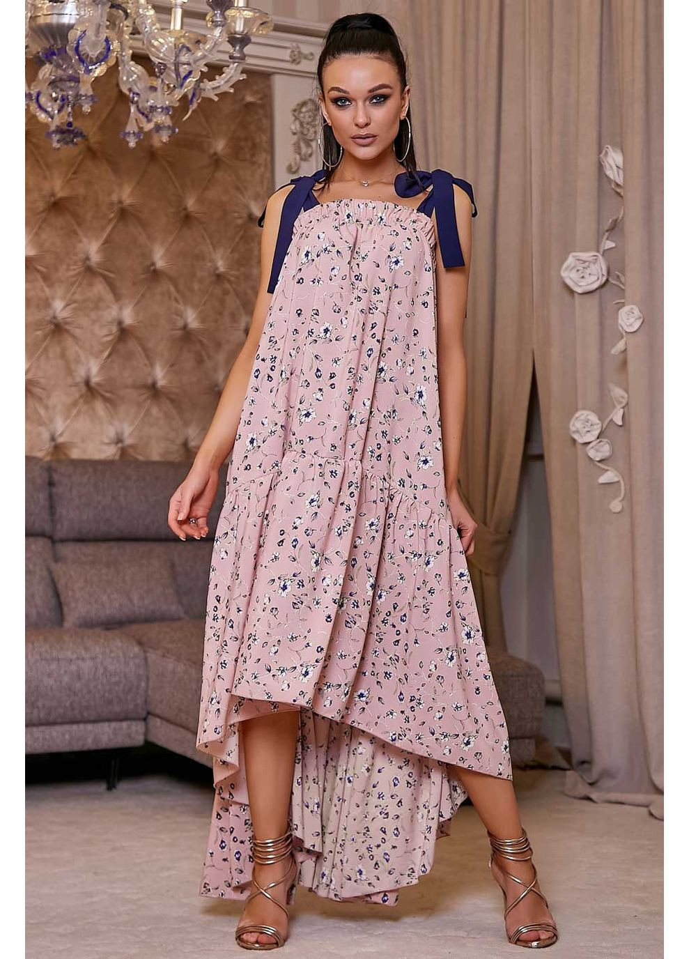 Персикова сукня-сарафан 1161.3449 Seventeen