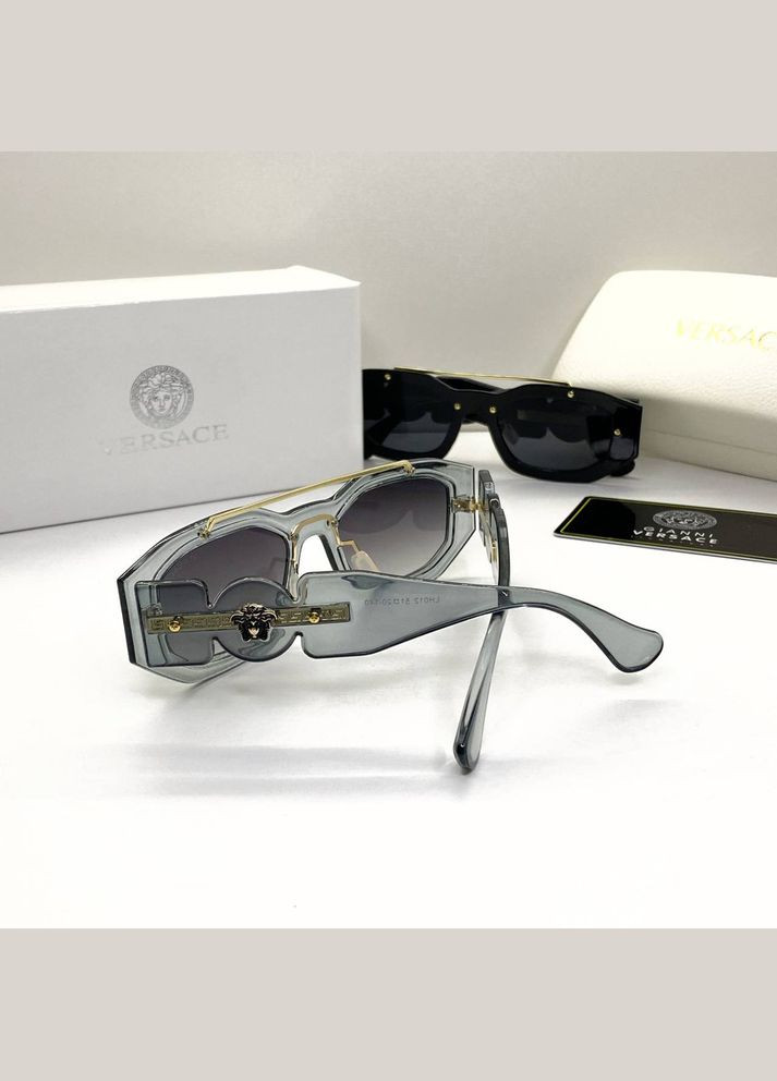 Жіночі стильні сонцезахисні окуляри (012) сірі No Brand (322156780)