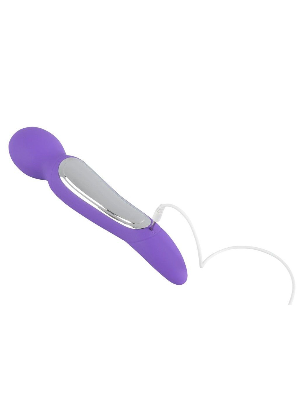 Вібратор 2 в 1 бузковий No Brand (284728888)