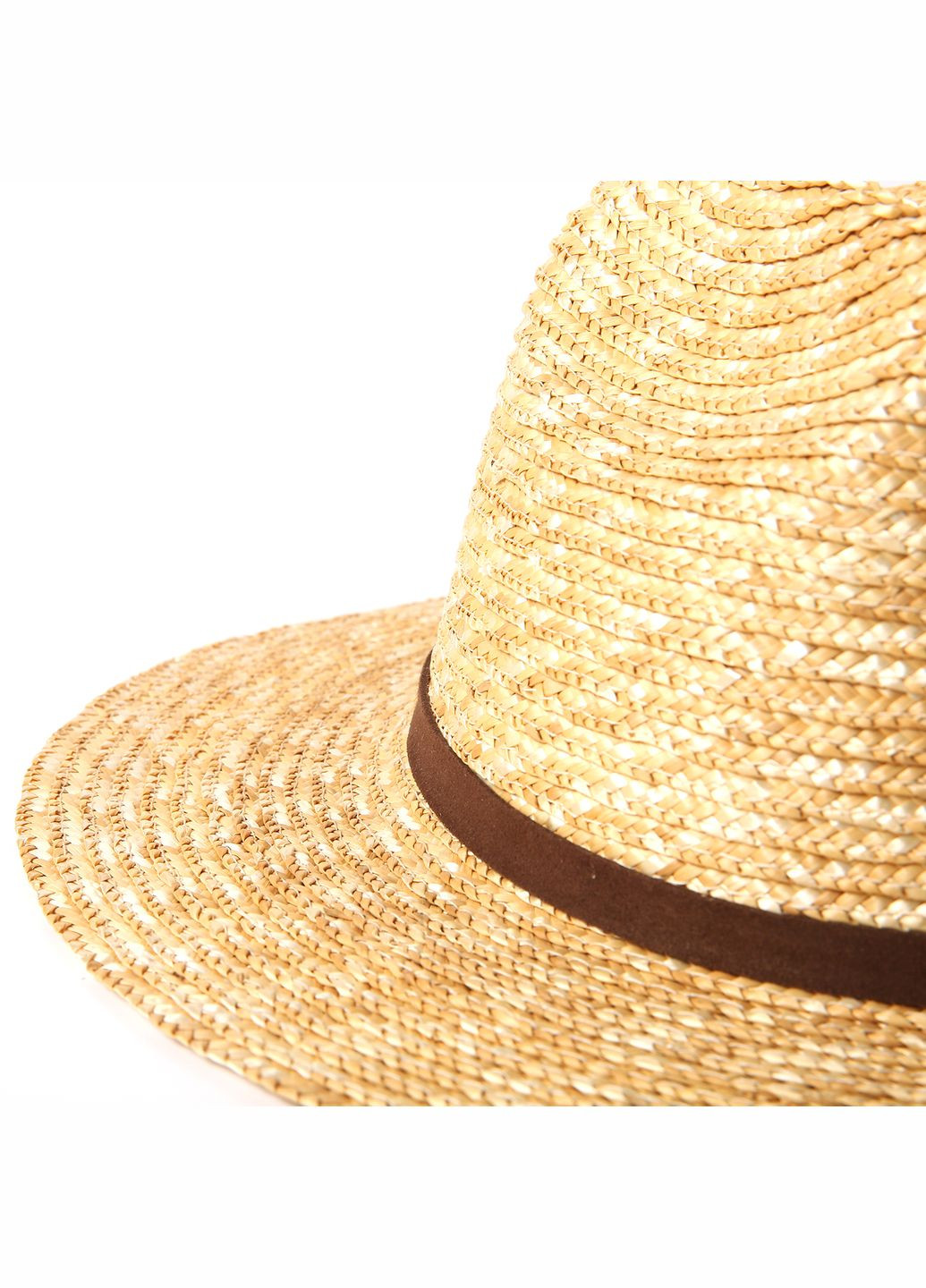 Шляпа федора мужская солома бежевая MADISON 818-225 LuckyLOOK 818-225м (289478420)