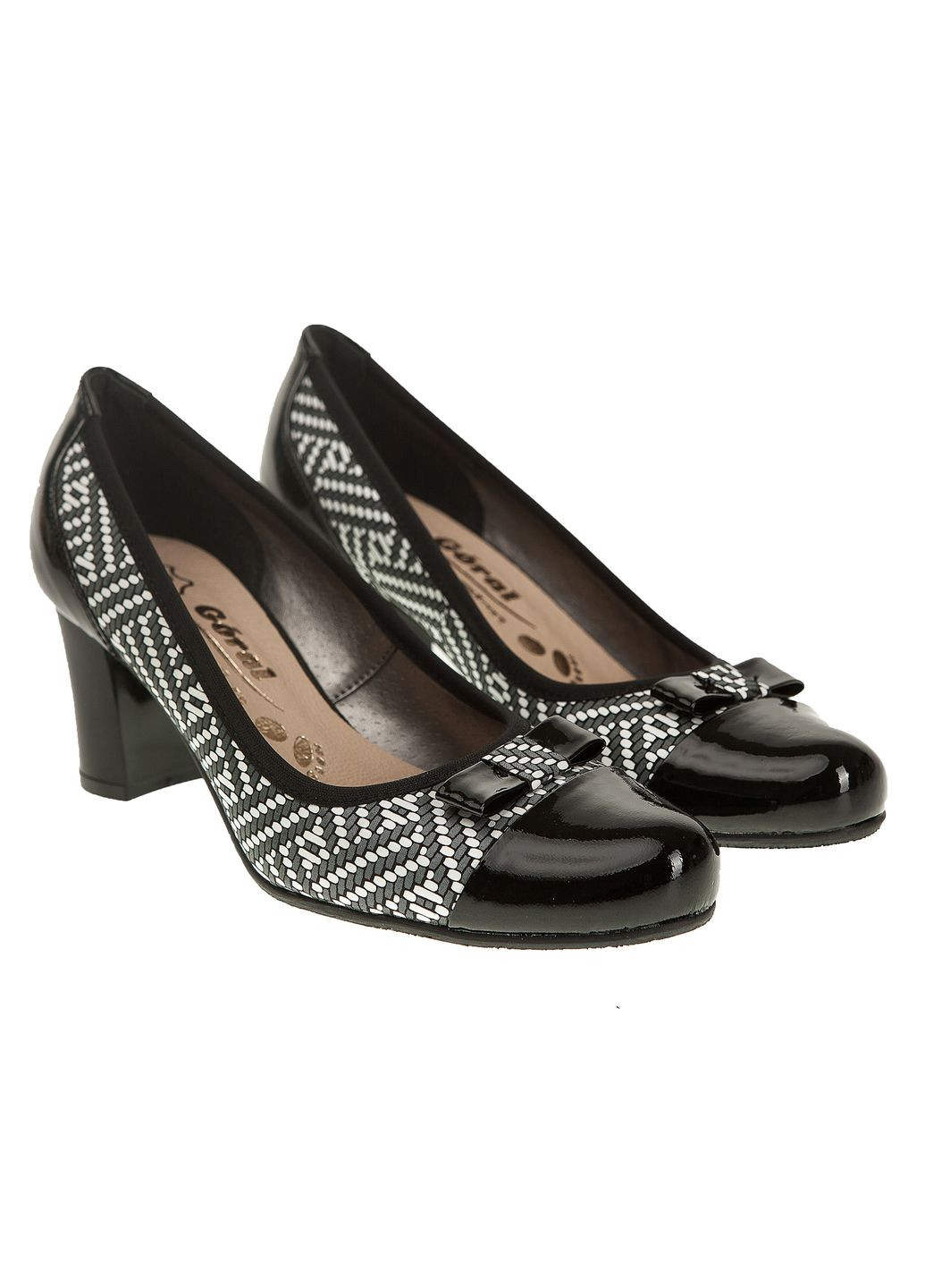 Goral Туфлі (952ТП) чорний з натуральна шкіра, польща — (328913904)