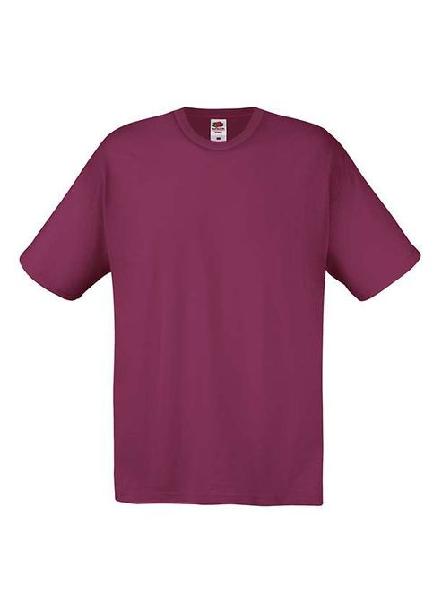 Бордова футболка чоловіча original t (061082032xl) Fruit of the Loom