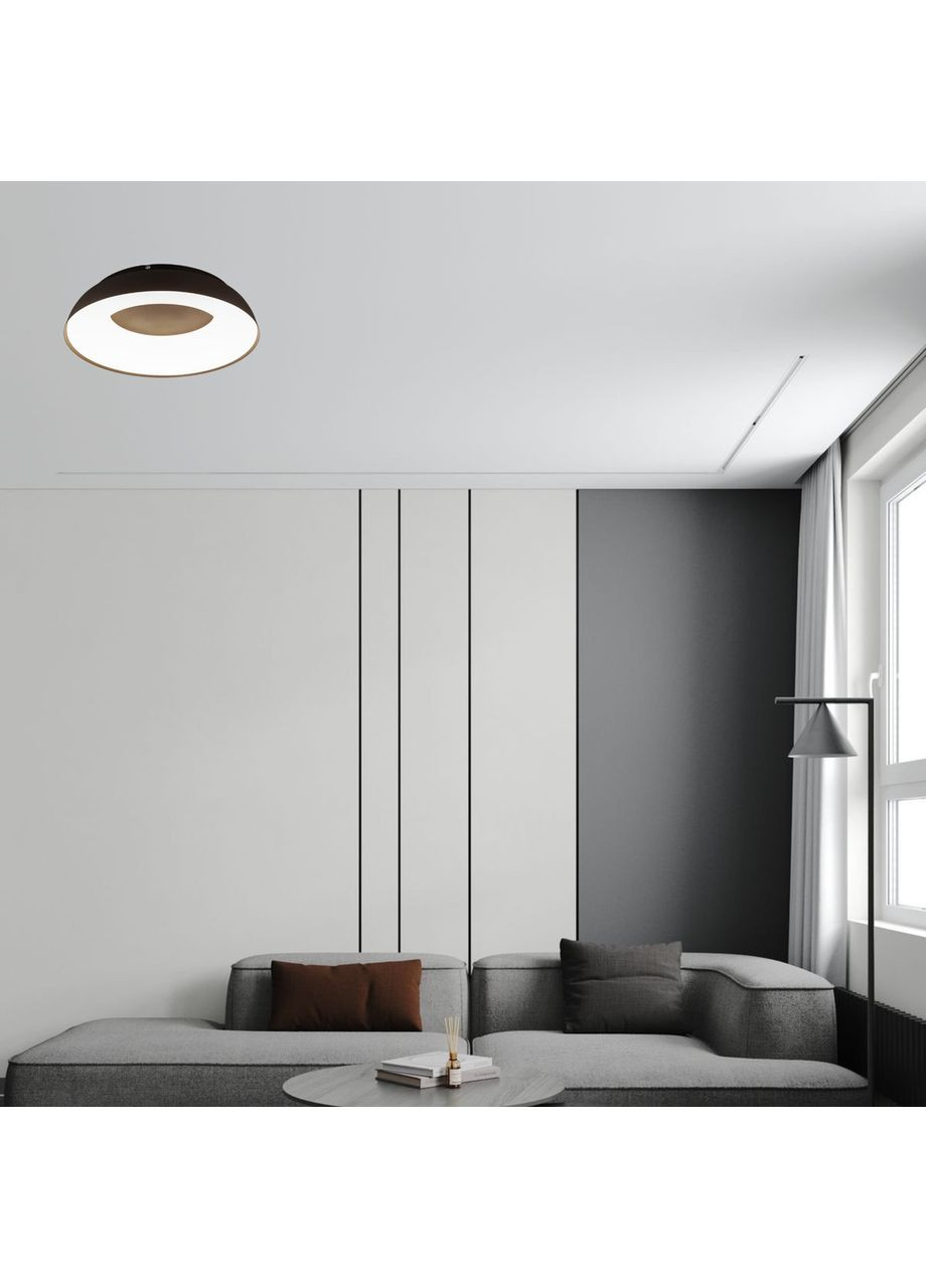 Потолочная LED люстра 58см 80W с пультом и приложением (97-MX6018 (580) CF) No Brand (370069922)