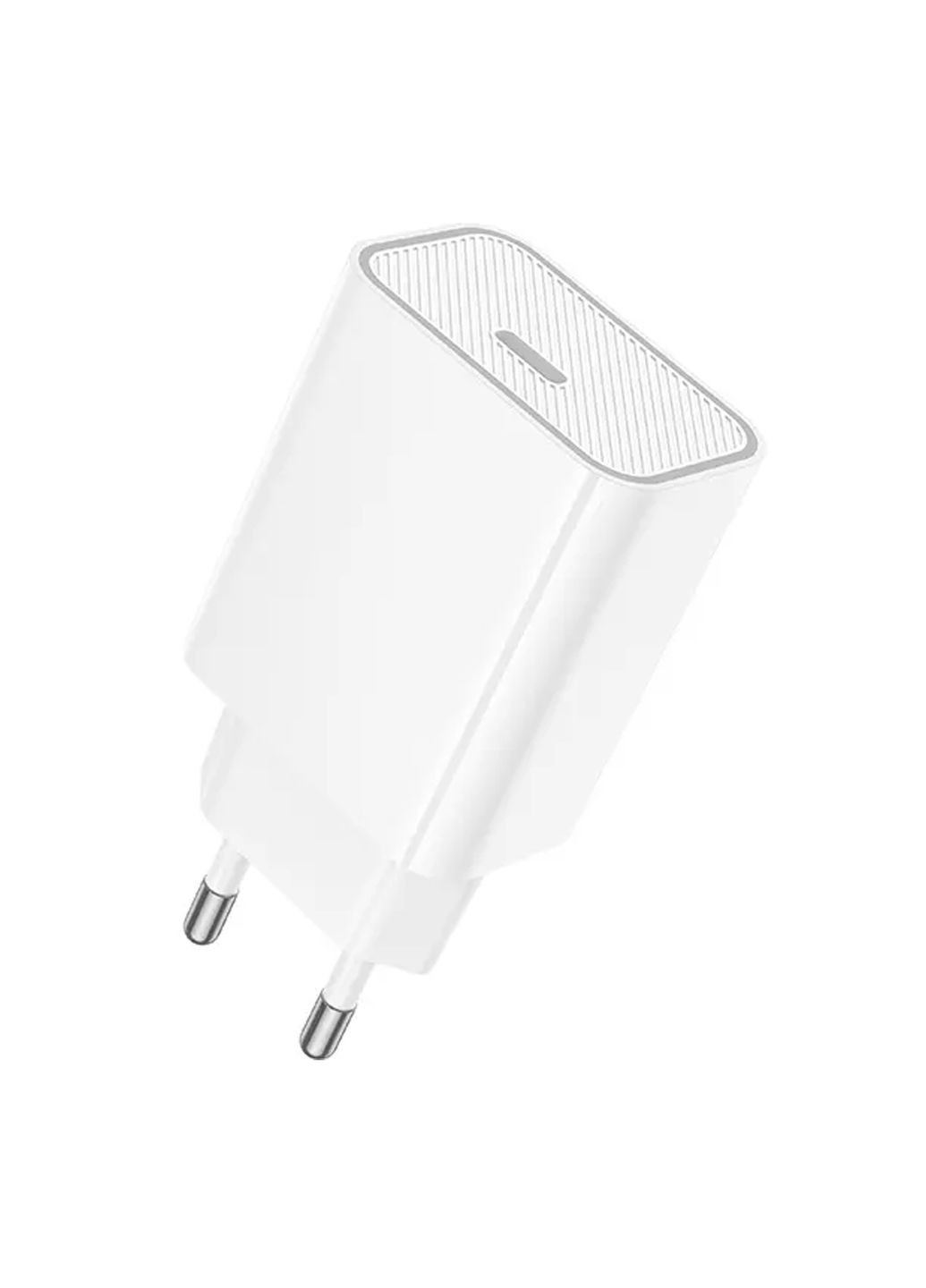 Сетевое Зарядное Устройство C143A 1USB-C PD/QC 20W Белый Hoco (370440233)