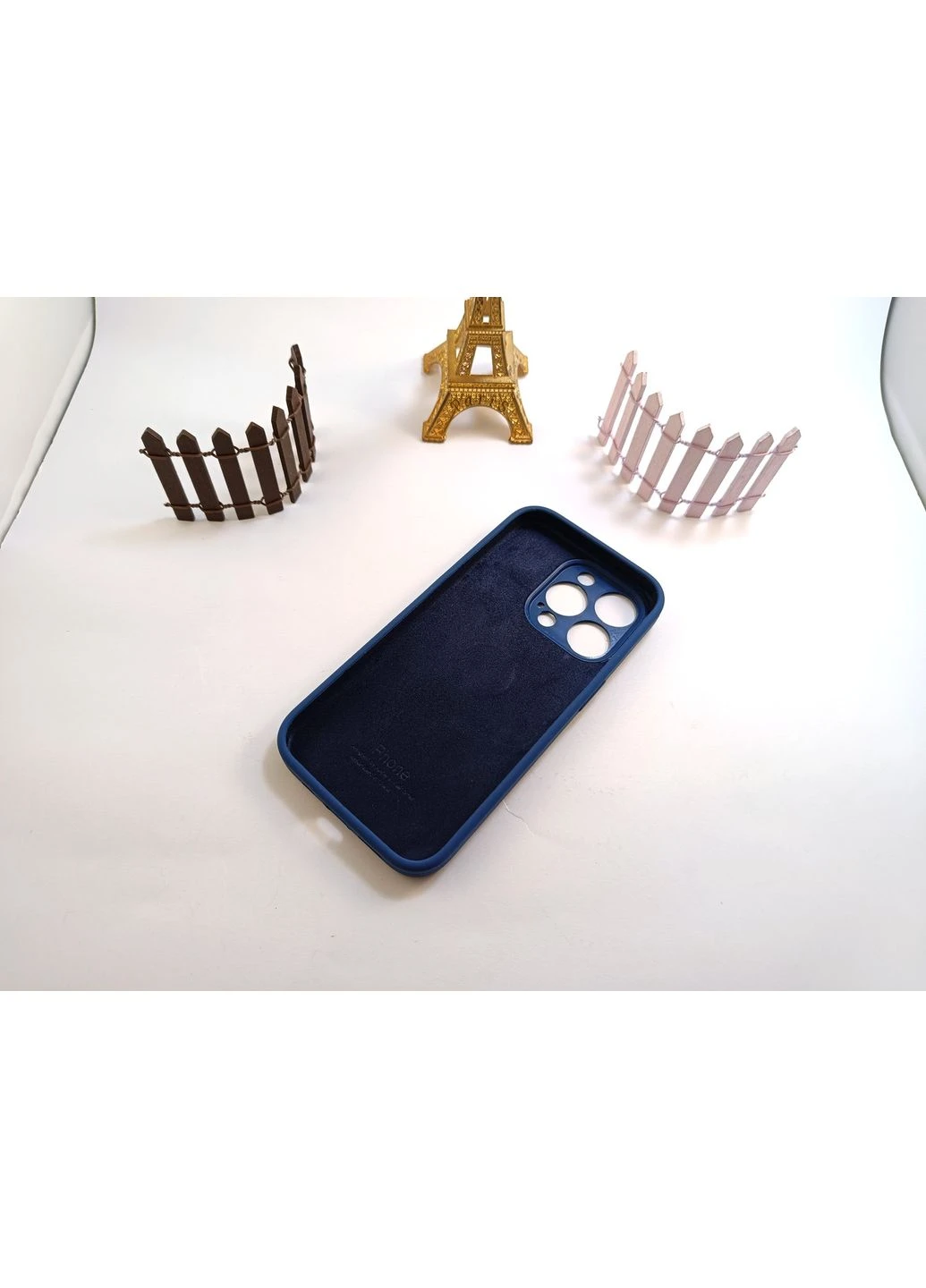 Чохол для Iphone 15 Pro NAVY BLUE, Оригінальний силікон чохол для АйФОН 15 ПРО синій Silicone Case (396507913)