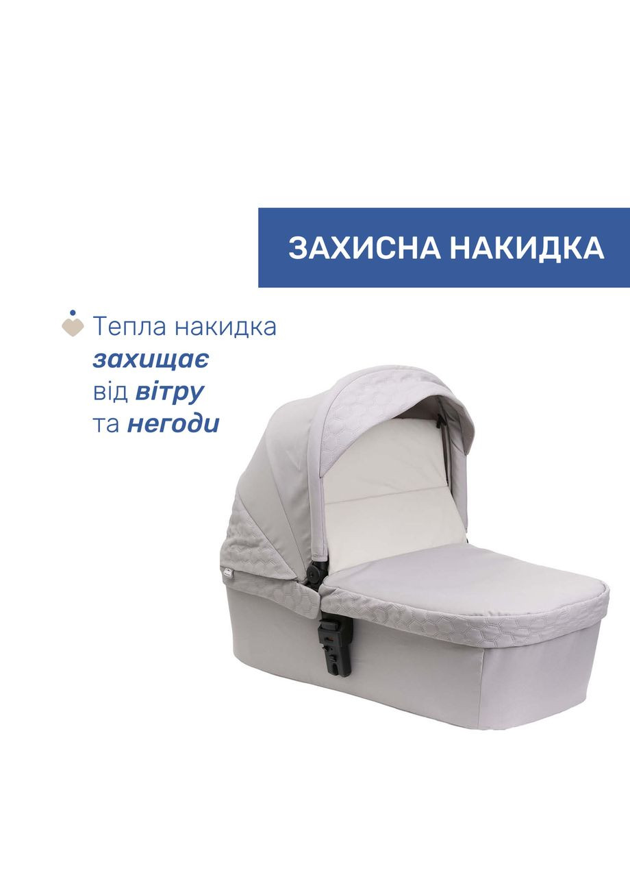 Коляска 2 в 1 Seety, бежева (87097.70.01) Chicco (341321559)