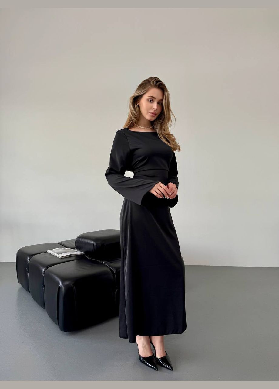 Чорна кежуал, коктейльна, вечірня жіноча сукня Україна