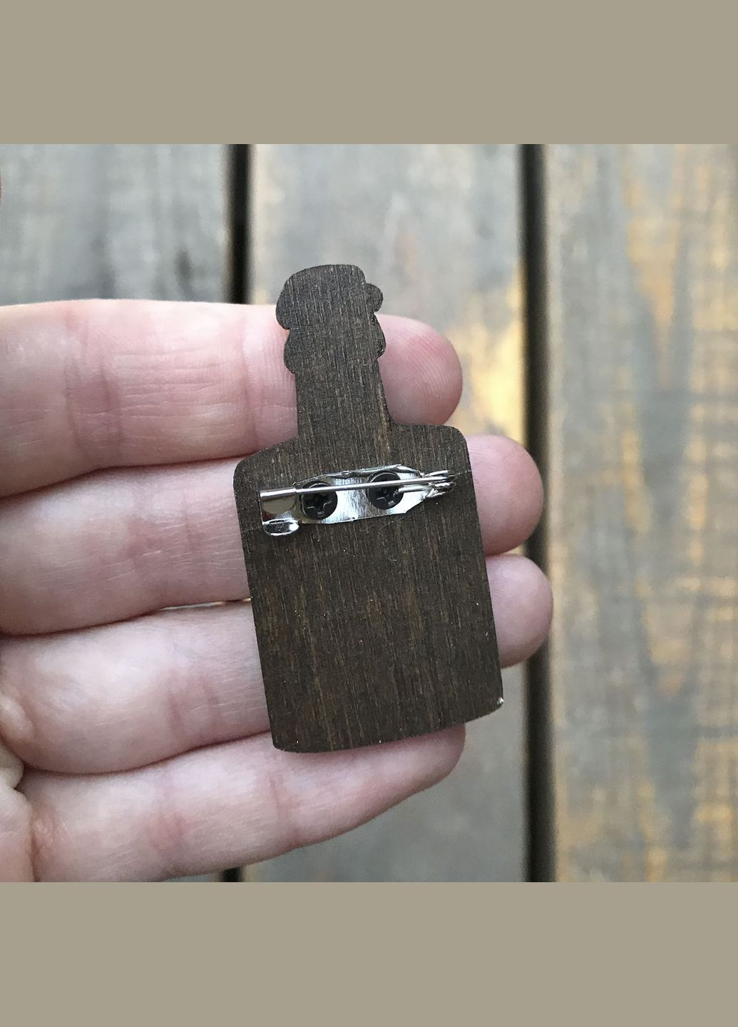 Деревянный значок "Ром" Cozy-Up (291162044)