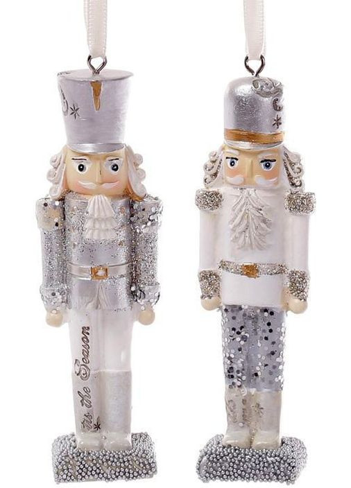 Набор 2 подвесные фигурки "Щелкунчик" 3.2х2.2х10.8см Bona (329894935)