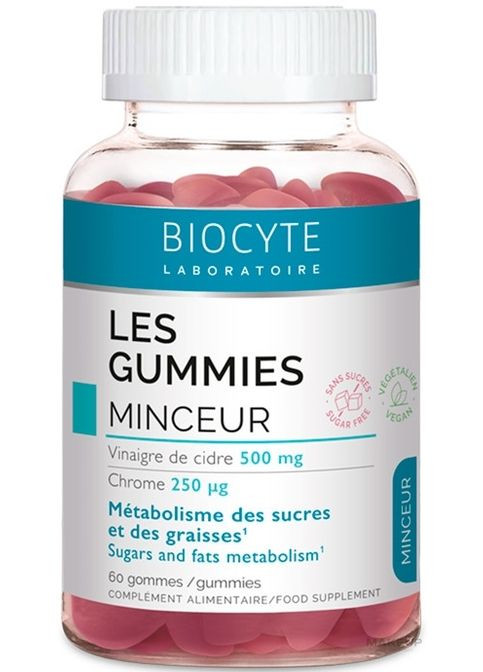 Диетическая добавка для поддержания метаболизма Les Gummies 60шт (1392249-30378322) Biocyte (368615346)