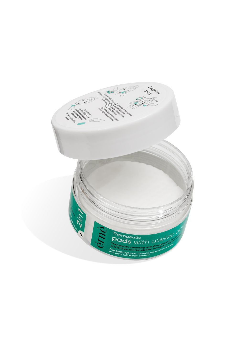 Терапевтические и очищающие пады двойного действия, 30 шт. Erne (314904315)