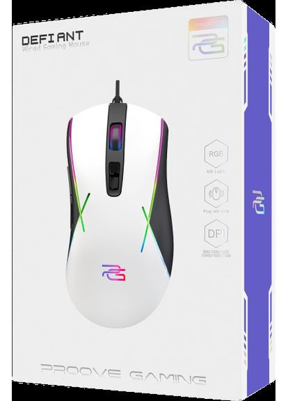 Мышь игровая Defiant White Proove (360424610)