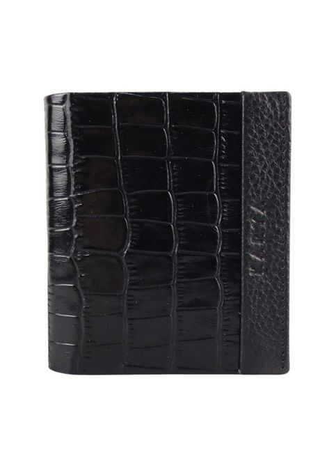 Зажим для купюр з натуральної шкіри чорний турецький 0940-53 Karya (336377881)